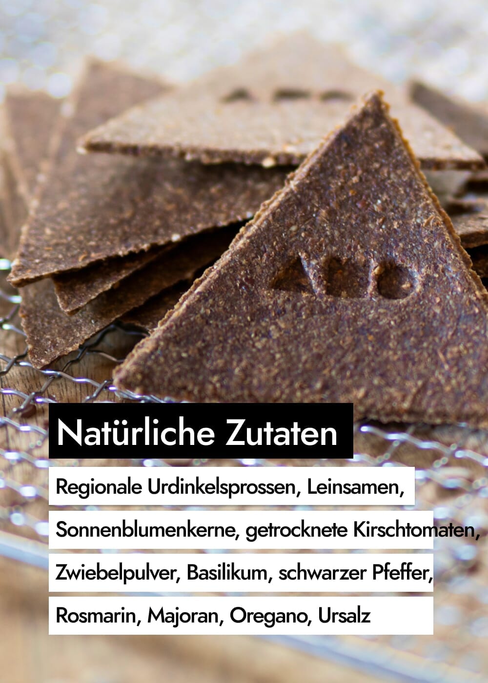 AHO Pizza Cracker 2.0 Raw Vegan Cracker AHO.BIO GmbH
