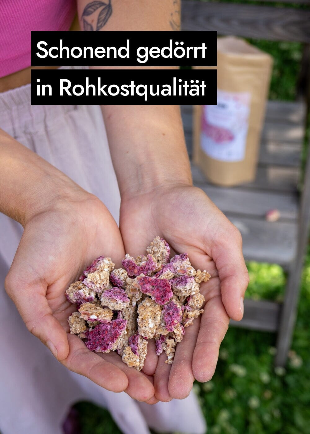 AHO Sprossen Granola Raw Vegan Granola AHO.BIO GmbH