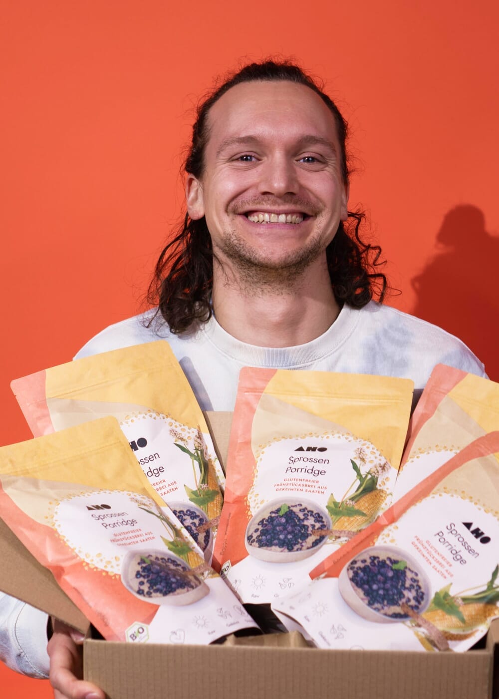 AHO Sprossen Porridge Raw Vegan Granola AHO.BIO GmbH