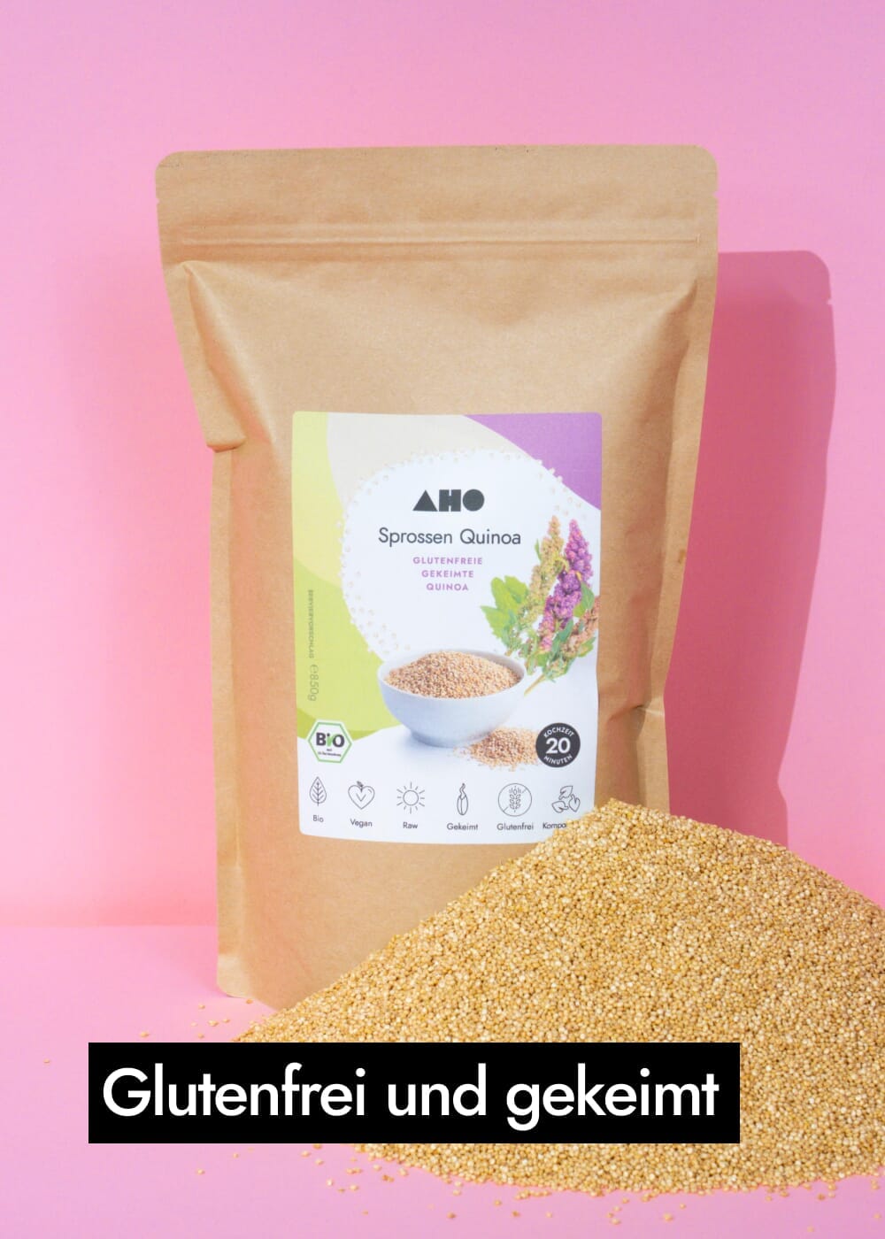 AHO Sprossen Quinoa Getreide AHO.BIO GmbH