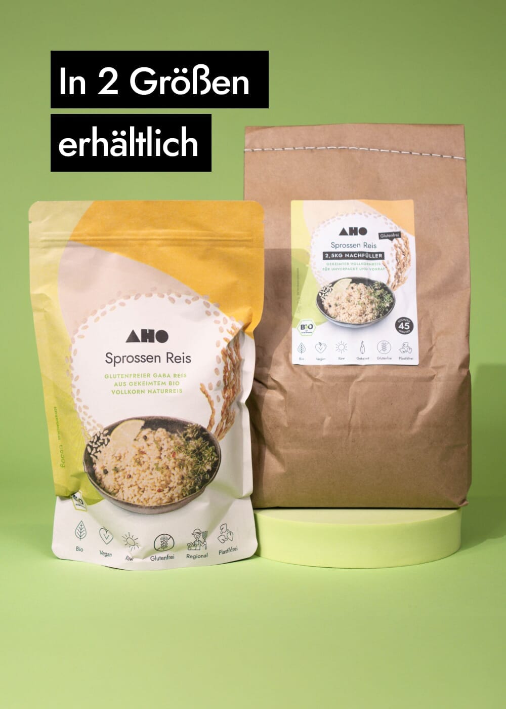 AHO Sprossen Reis Getreide AHO.BIO GmbH