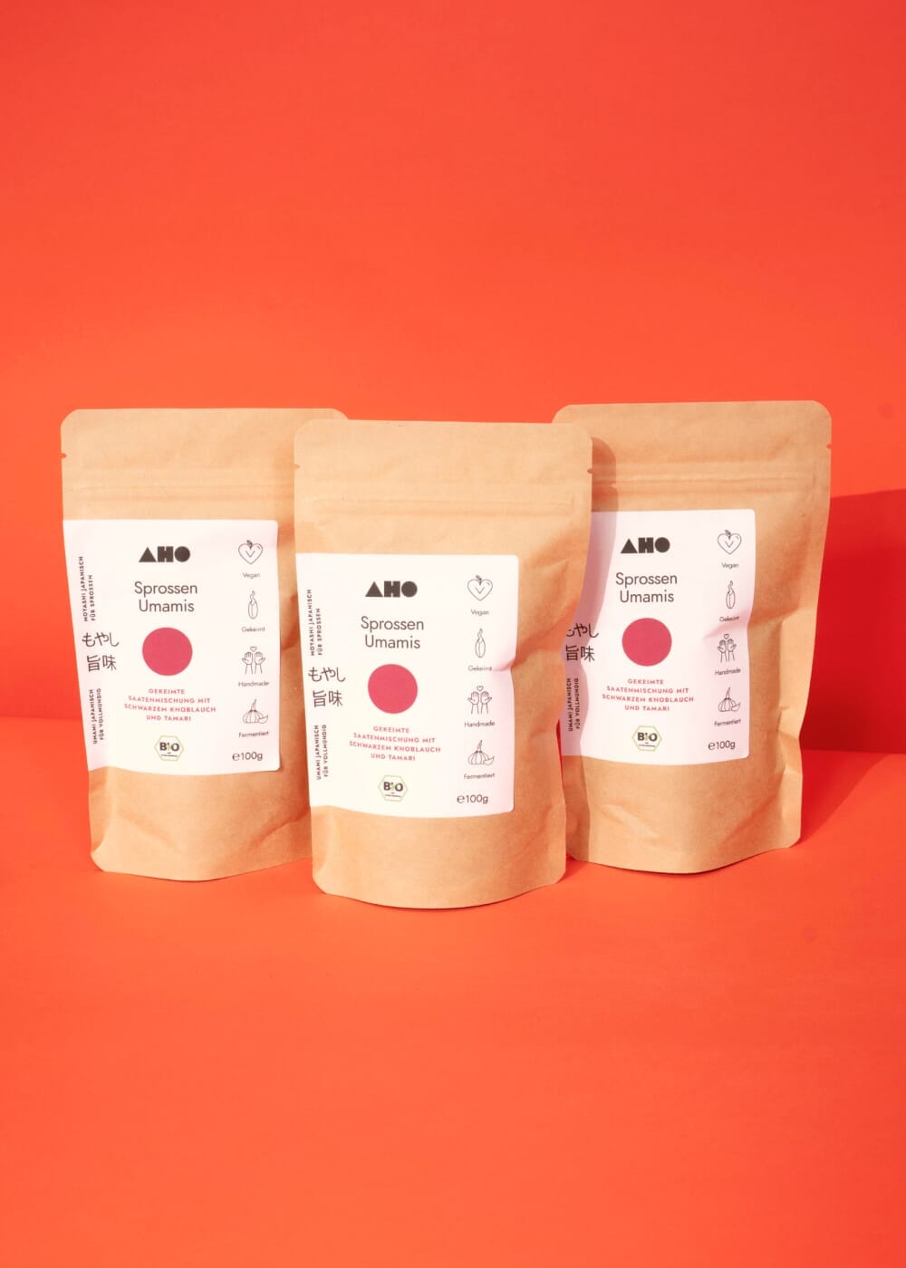 AHO Sprossen Umamis Ölsaaten AHO.BIO GmbH 300g (3 Tüten)