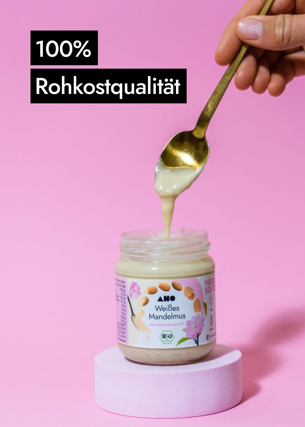 AHO Weißes Mandelmus Nüsse AHO.BIO GmbH