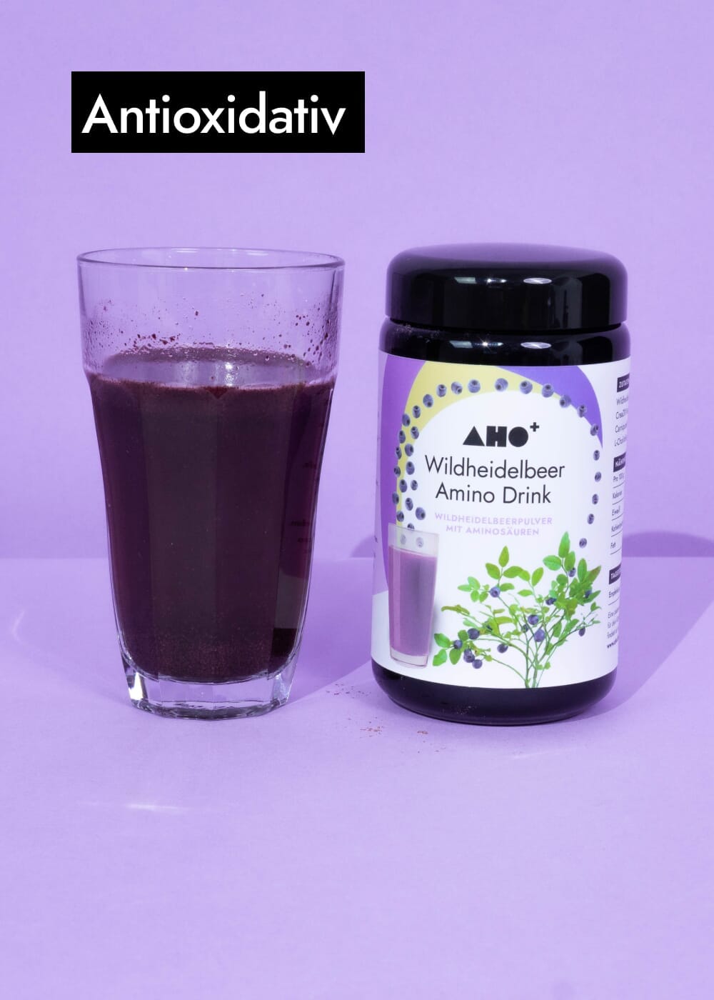 AHO Wildheidelbeer Amino Drink Nahrungsergänzung AHO.BIO GmbH