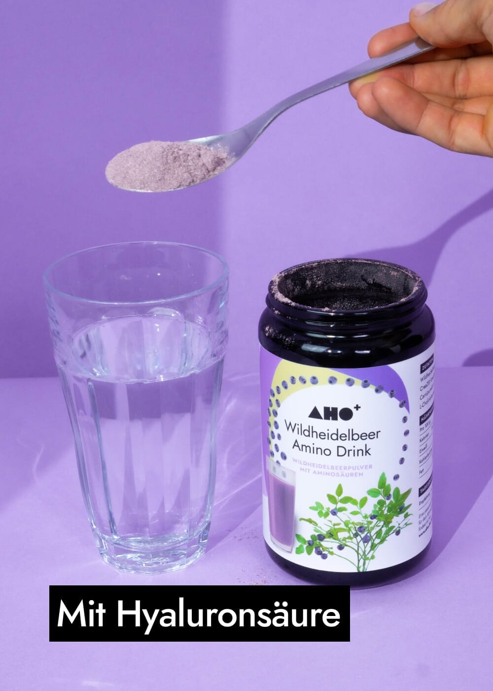 AHO Wildheidelbeer Amino Drink Nahrungsergänzung AHO.BIO GmbH