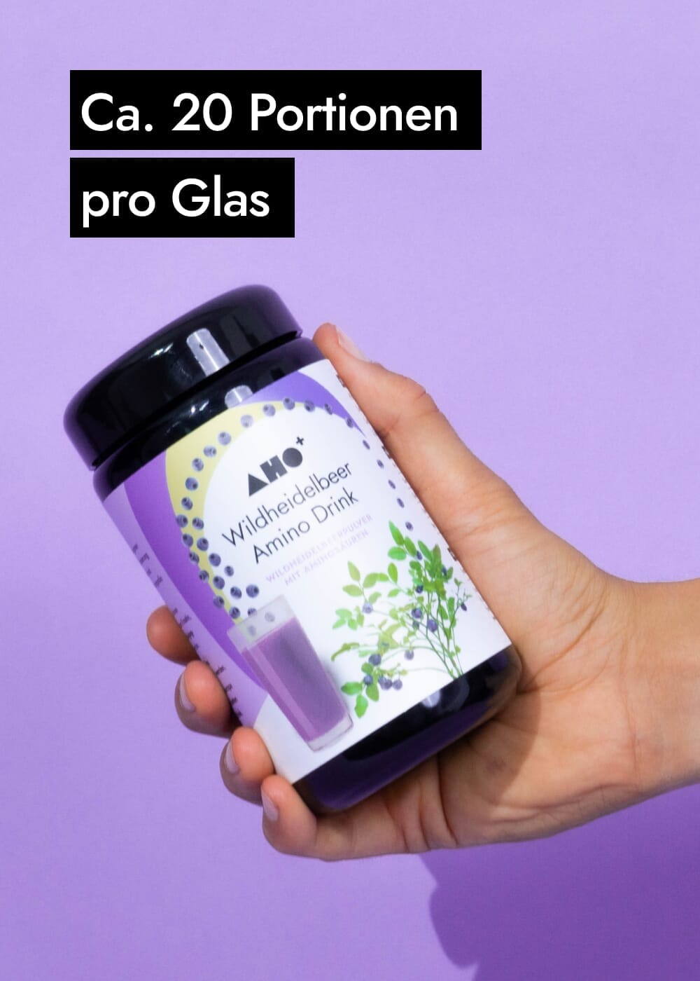 AHO Wildheidelbeer Amino Drink Nahrungsergänzung AHO.BIO GmbH