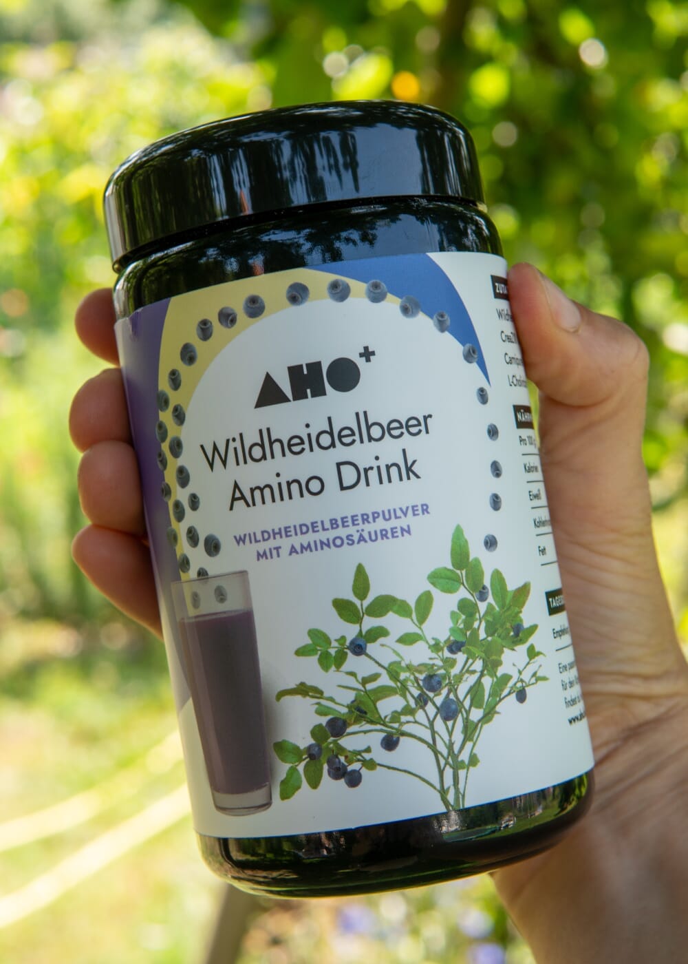 AHO Wildheidelbeer Amino Drink Nahrungsergänzung AHO.BIO GmbH