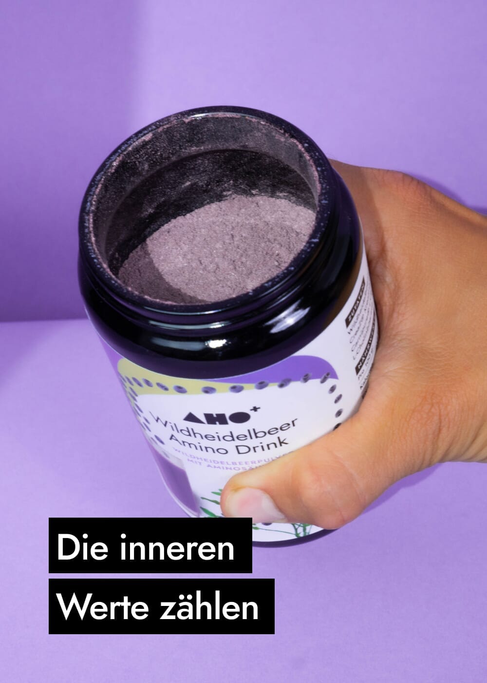 AHO Wildheidelbeer Amino Drink Nahrungsergänzung AHO.BIO GmbH