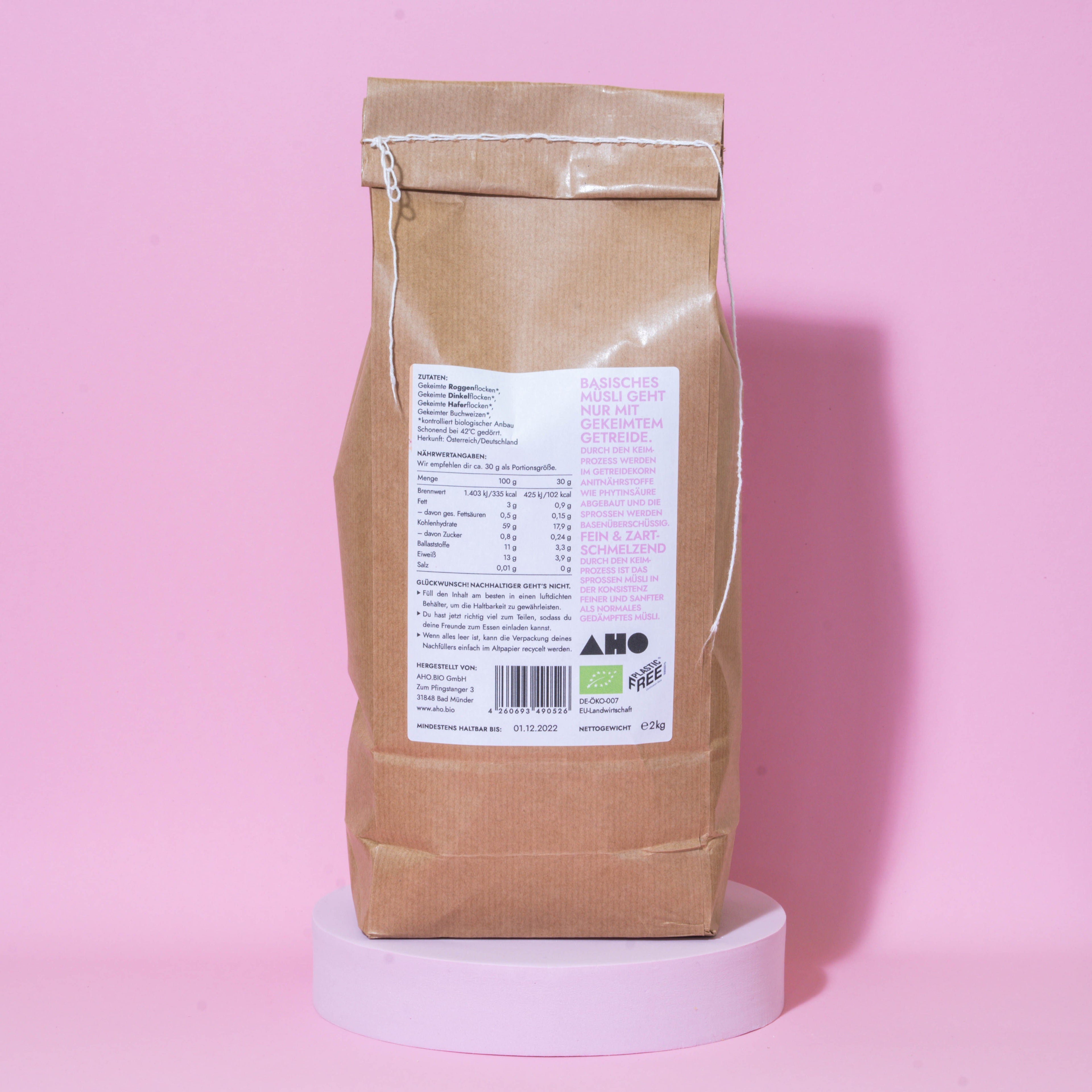AHO Sprossen Müsli Getreide AHO.BIO GmbH