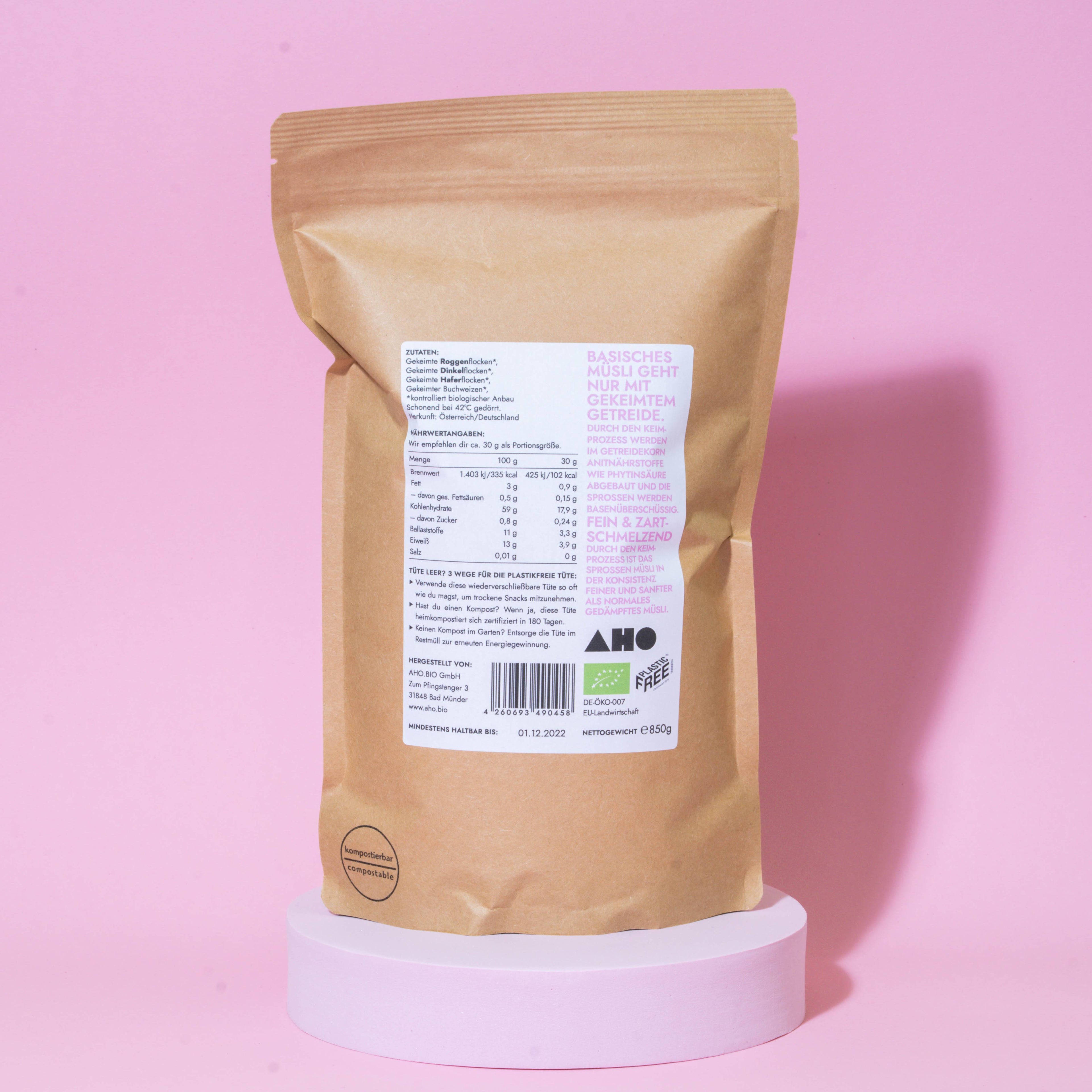 AHO Sprossen Müsli Getreide AHO.BIO GmbH