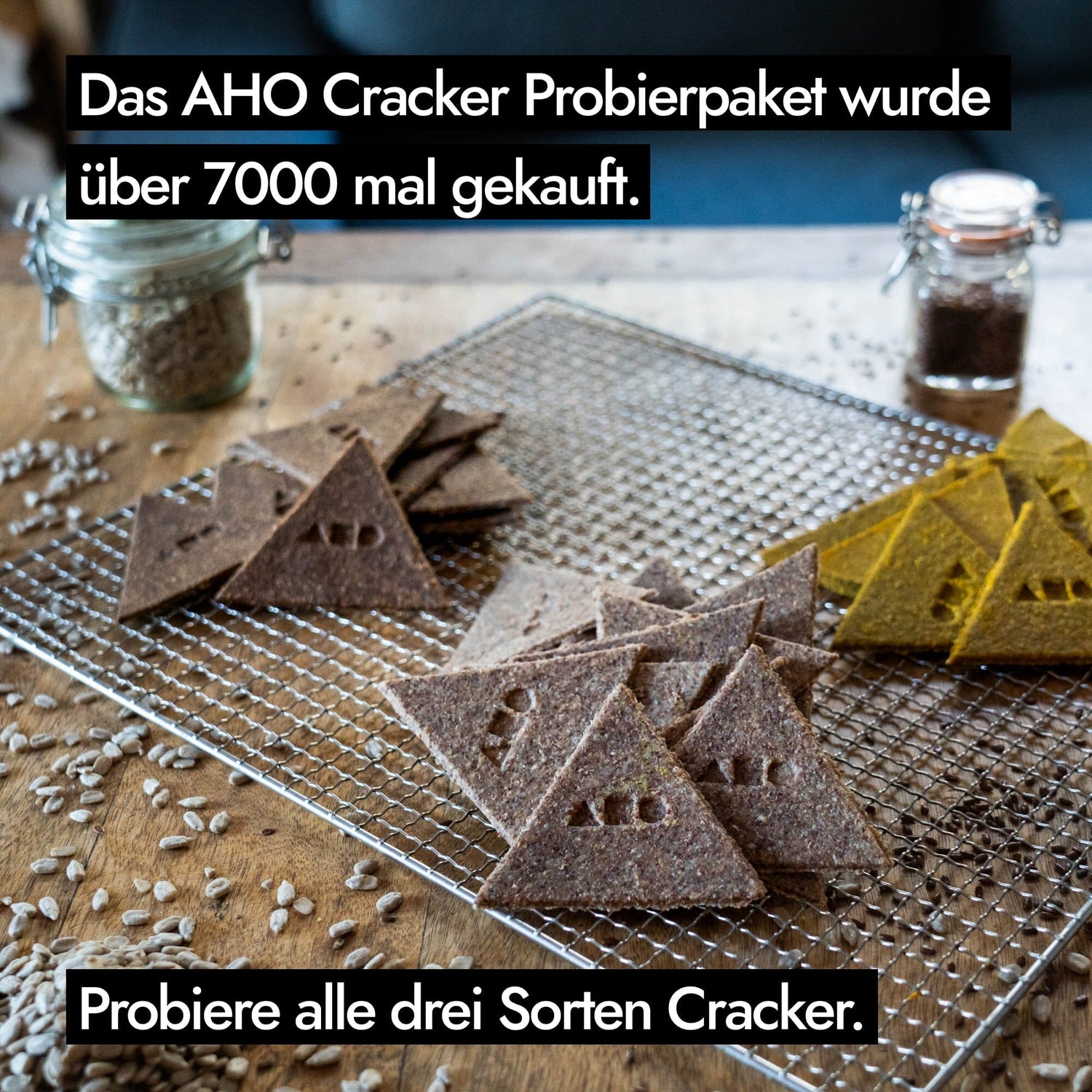 AHO Cracker Probierpaket 2.0 Produkt-Bundles AHO.BIO GmbH