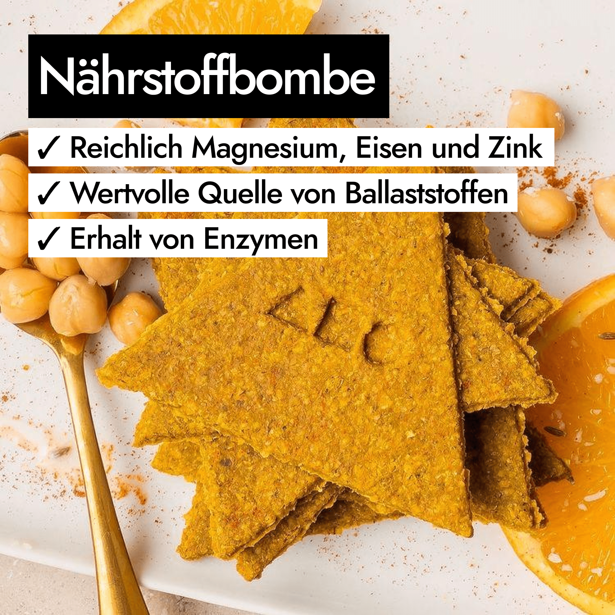 AHO Curry Cracker 2.0 Raw Vegan Cracker AHO.BIO GmbH