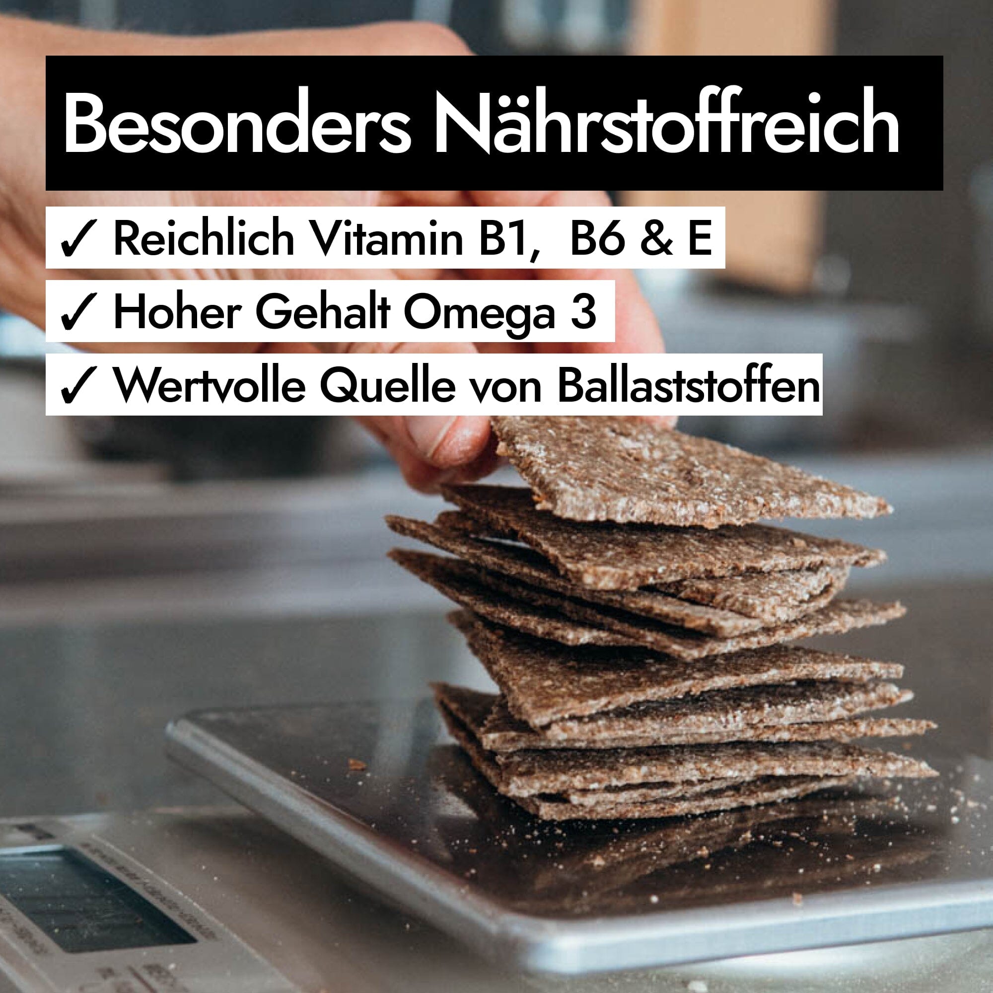 AHO Natur Cracker 2.0 Raw Vegan Cracker AHO.BIO GmbH