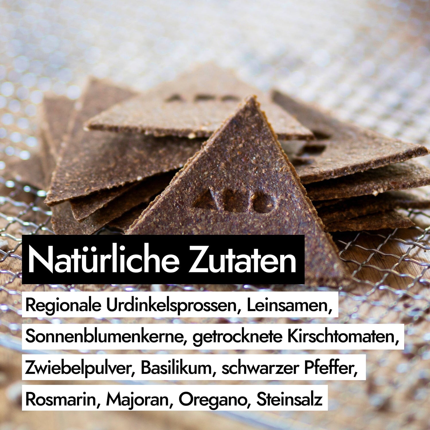 AHO Pizza Cracker 2.0 Raw Vegan Cracker AHO.BIO GmbH