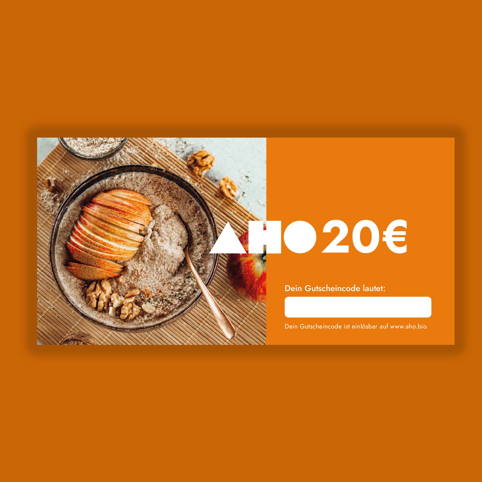 Geschenkgutschein Geschenkgutschein AHO.BIO GmbH 20,00 €