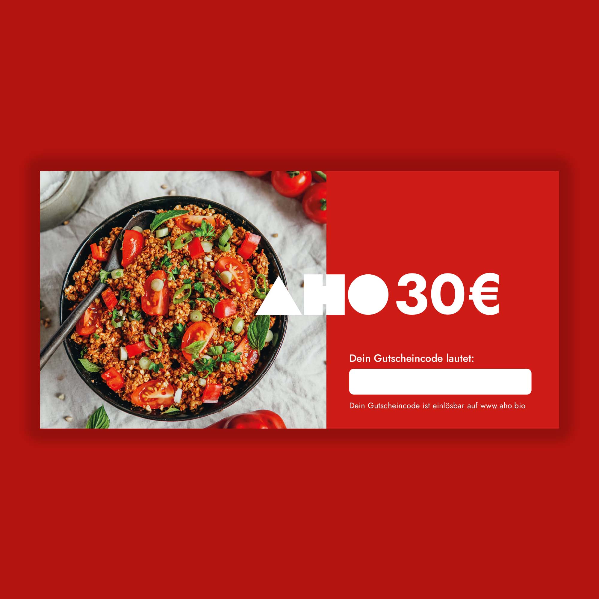 Geschenkgutschein Geschenkgutschein AHO.BIO GmbH 30,00 €