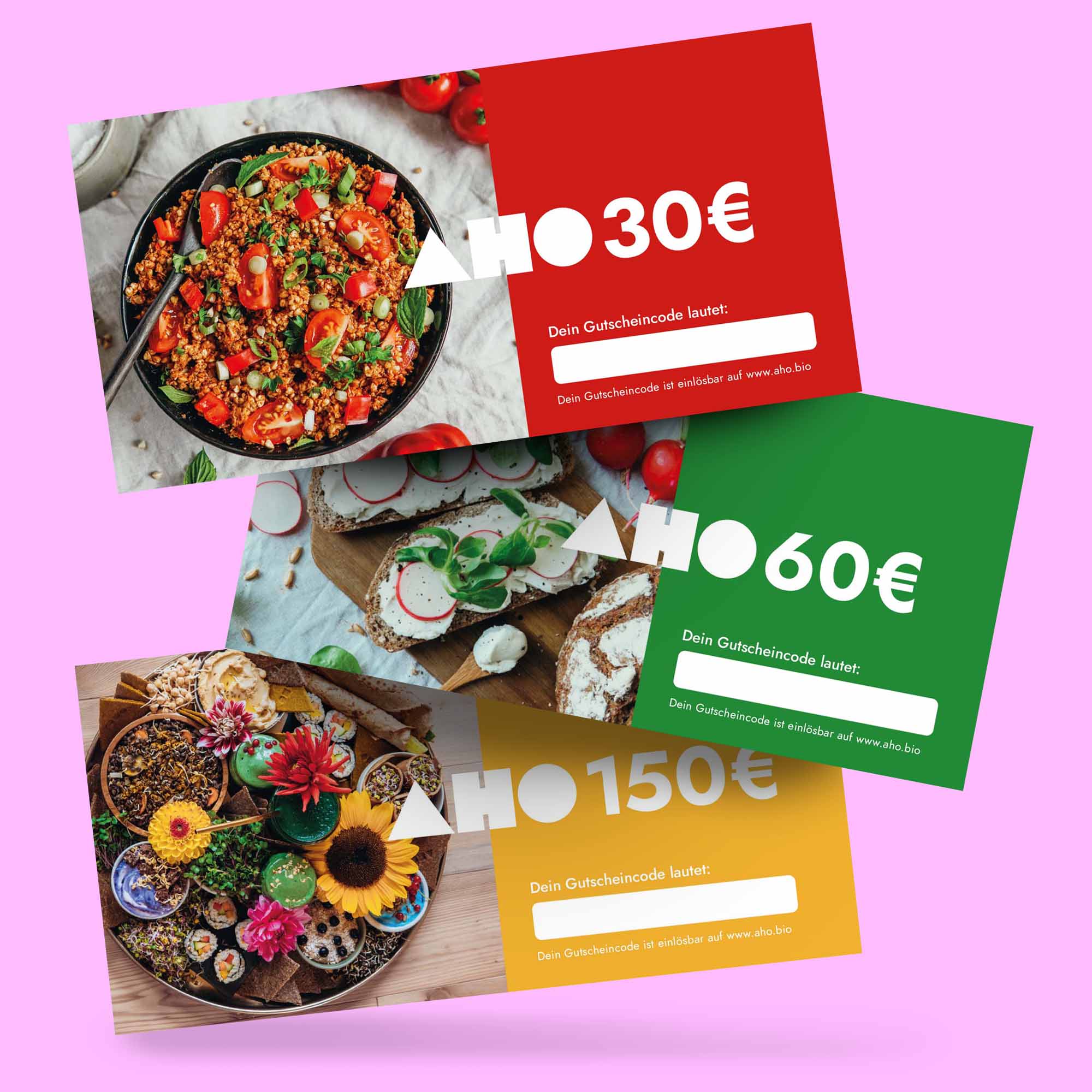 Geschenkgutschein Geschenkgutschein AHO.BIO GmbH