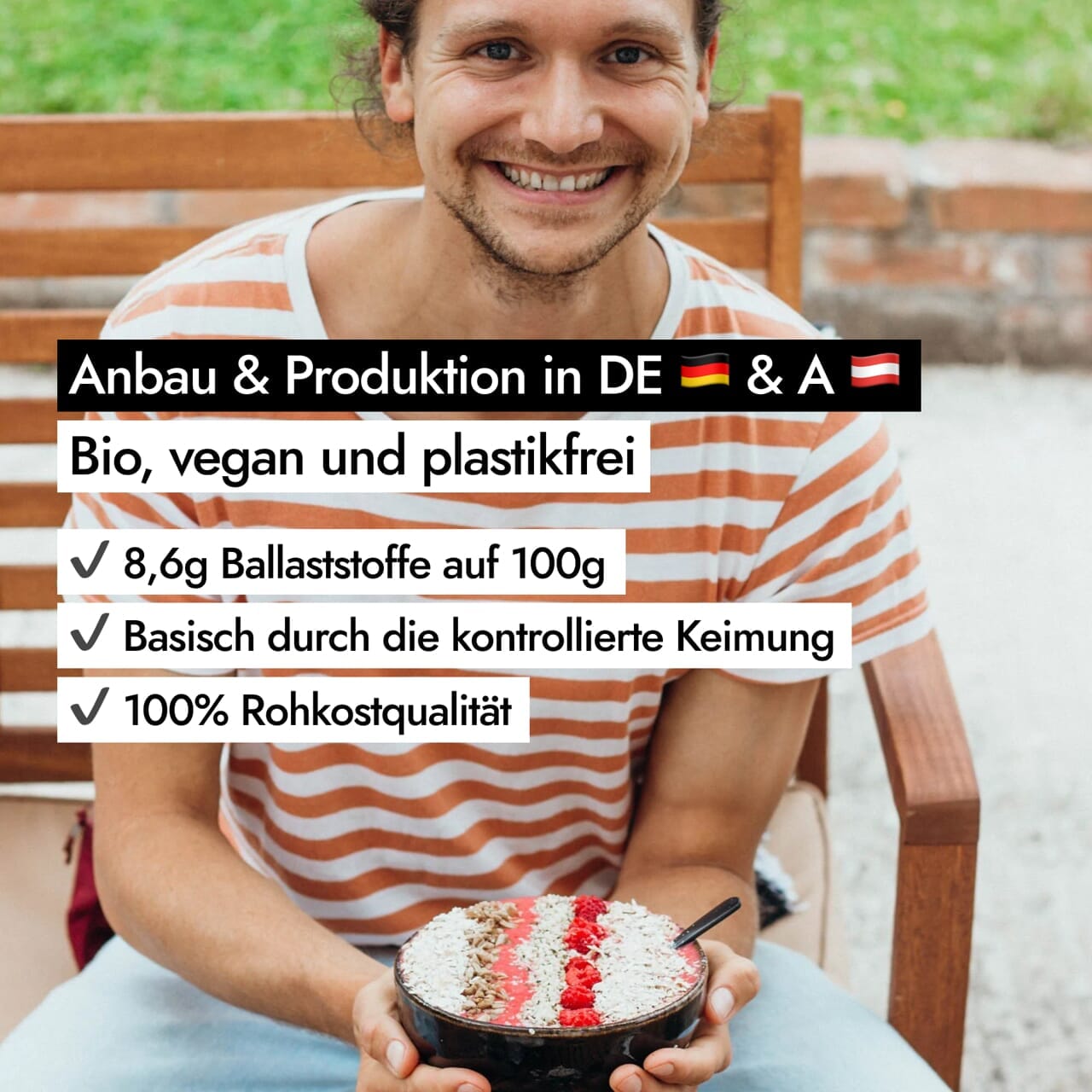 AHO Gekeimte Haferflocken Getreide AHO.BIO GmbH