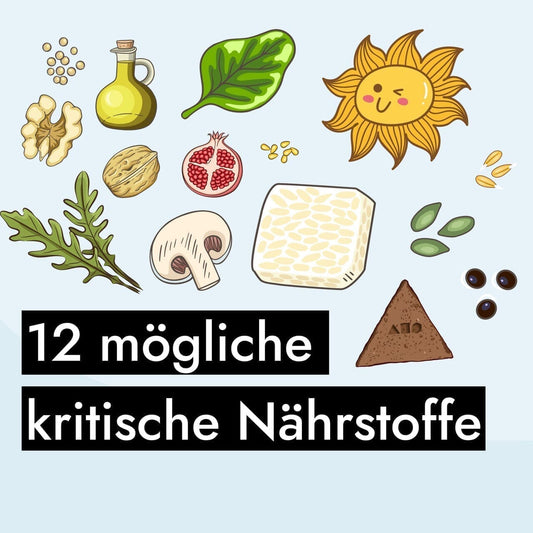 Nährstoffquellen bei einer pflanzenbetonten Ernährung