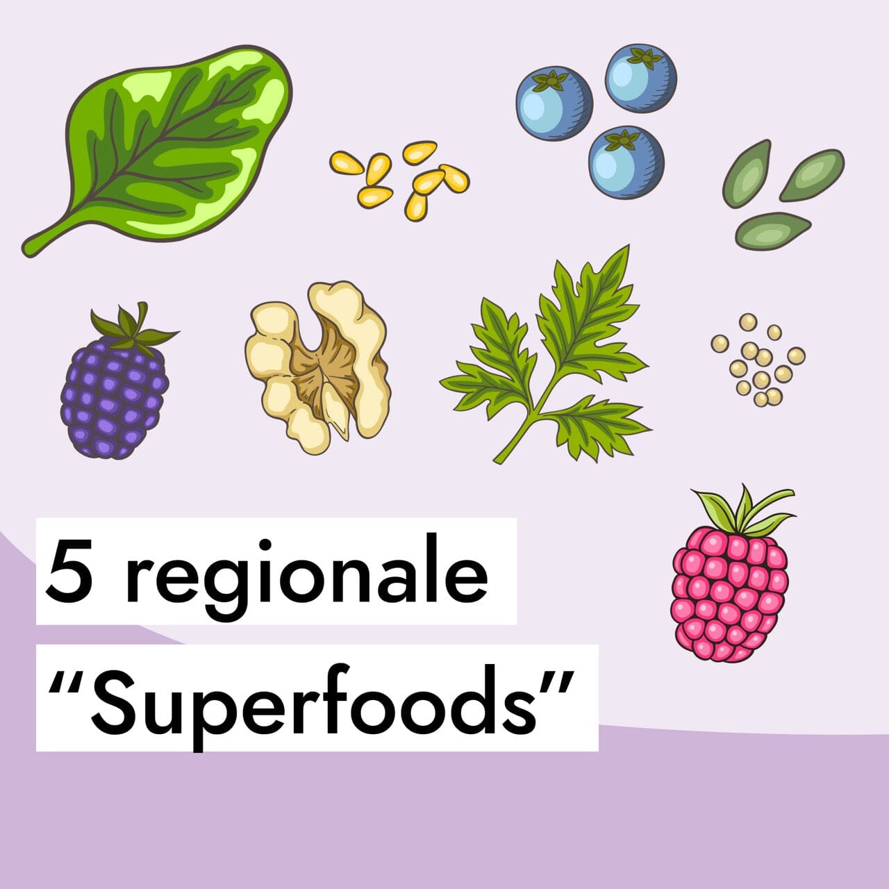 5 regionale "Superfoods", die du kennen solltest