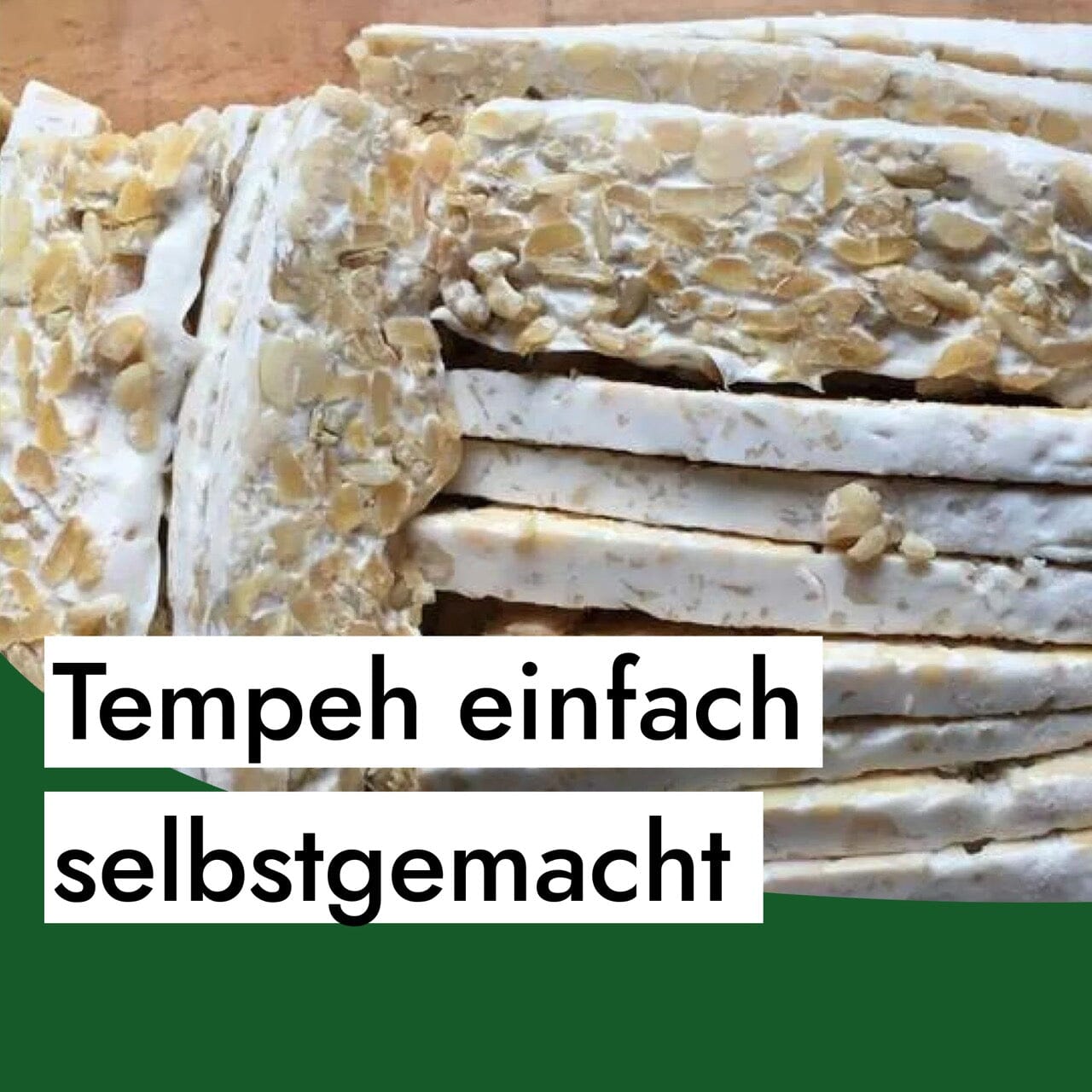 Frisch fermentierten Tempeh selber machen – Rezept und Herstellung