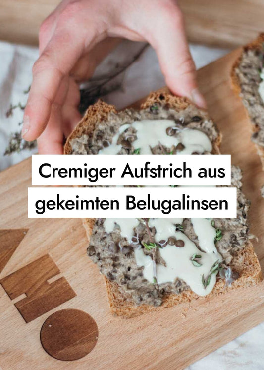 Belugalinsen Aufstrich: Das vegane Leberwurst Rezept für dich