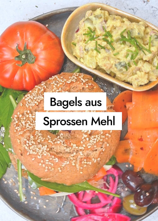 Bagels aus AHO Sprossen Mehl