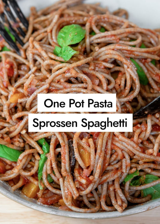 Sprossen Spaghetti One Pot Pasta