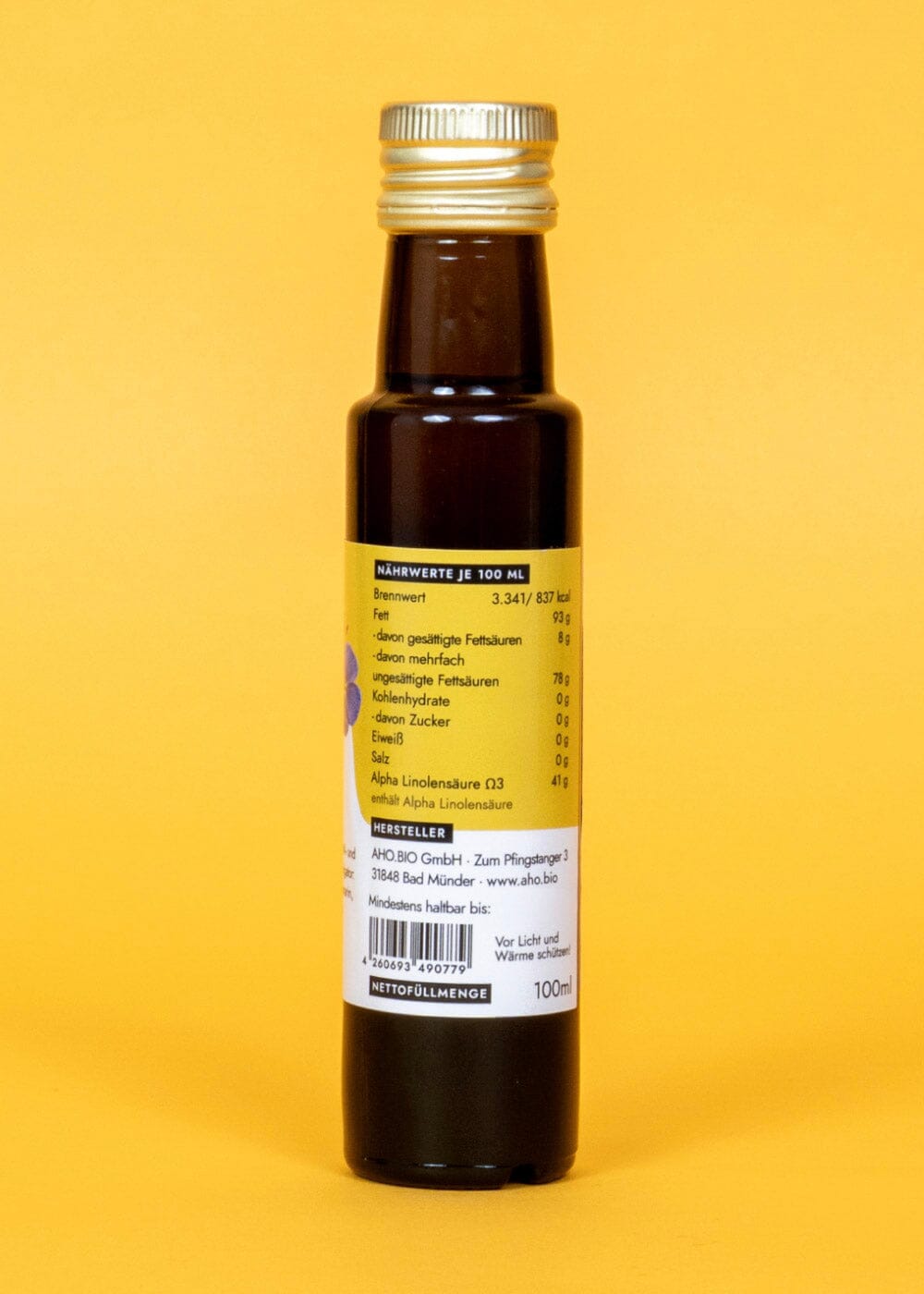 AHO Omega 3 Öl Nahrungsergänzung AHO.BIO GmbH 