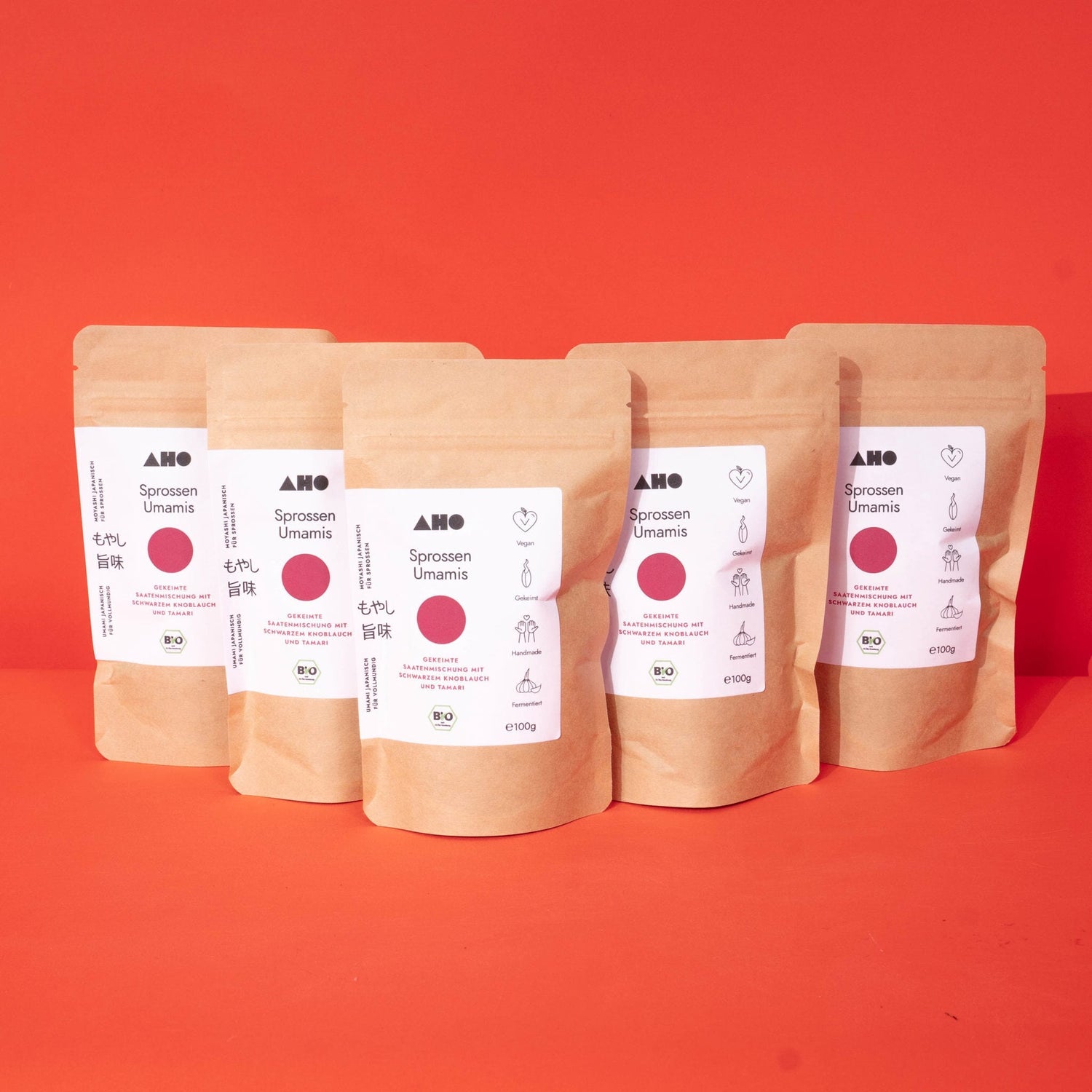 AHO Sprossen Umamis Ölsaaten AHO.BIO GmbH 500g (5 Tüten) 