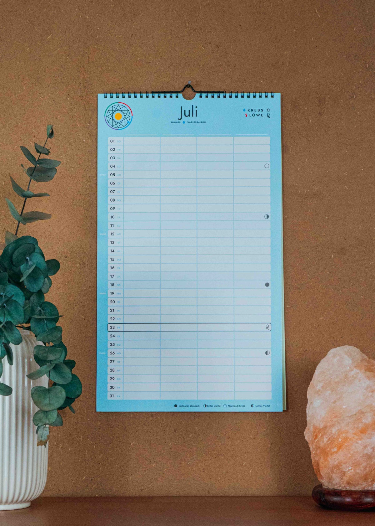 AHO Kalender 2027 Printmedien AHO.BIO GmbH 