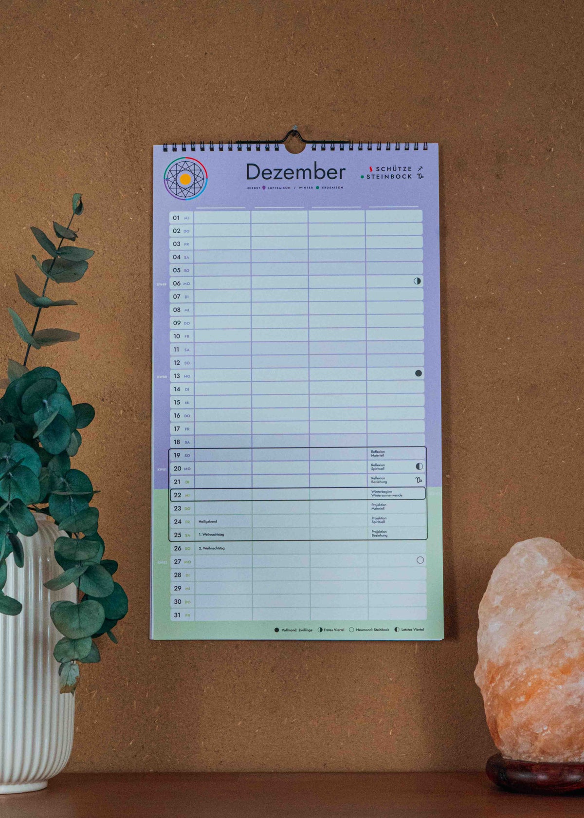 AHO Kalender 2027 Printmedien AHO.BIO GmbH 