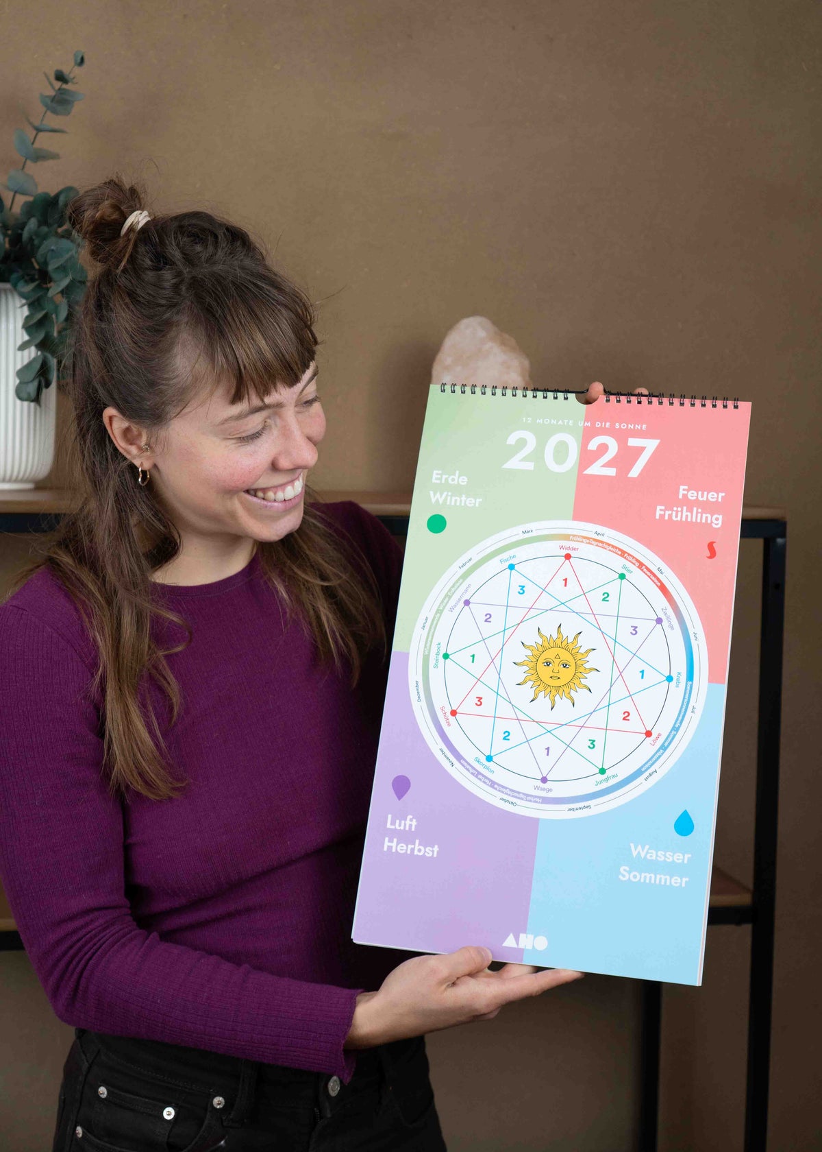 AHO Kalender 2027 Printmedien AHO.BIO GmbH 
