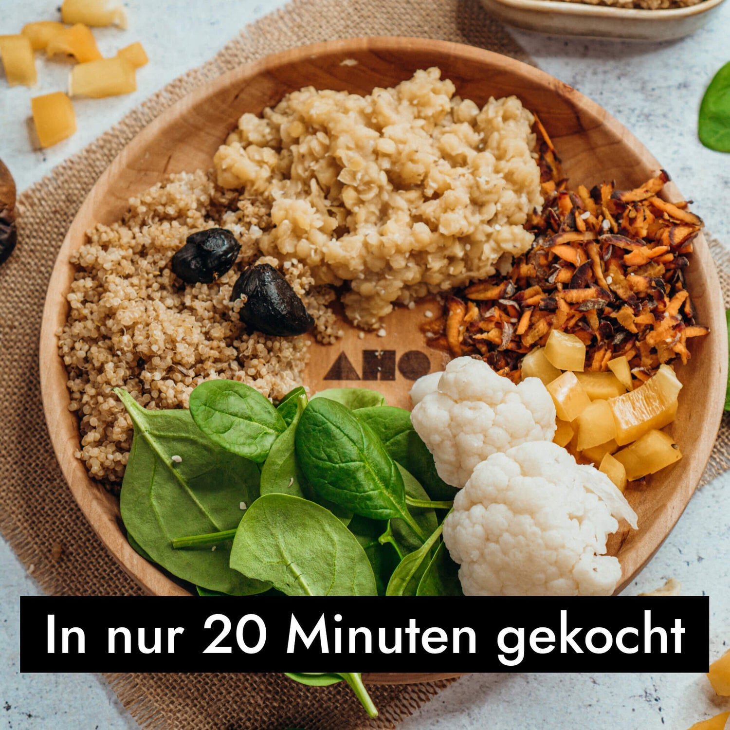 AHO Sprossen Quinoa Getreide AHO.BIO GmbH 