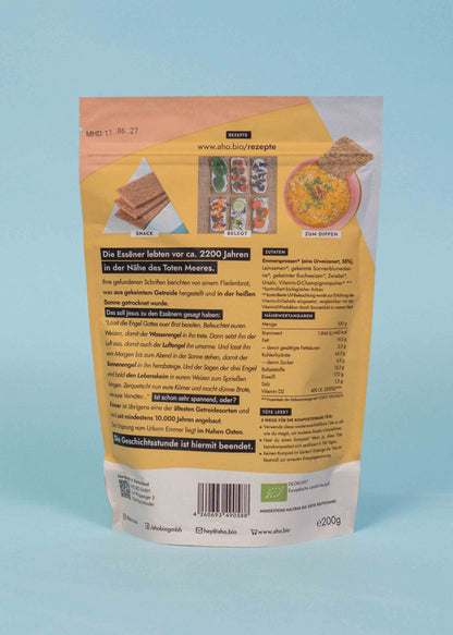 AHO Essēner Rohkostbrot Raw Vegan Cracker AHO.BIO GmbH 