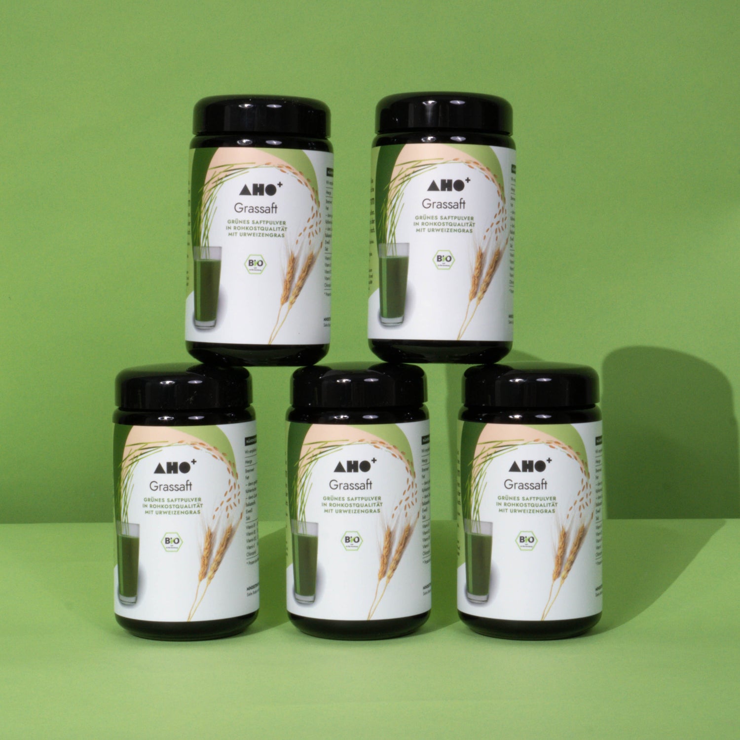 AHO Grassaft Getränke AHO.BIO GmbH 1kg (5 Gläser) 