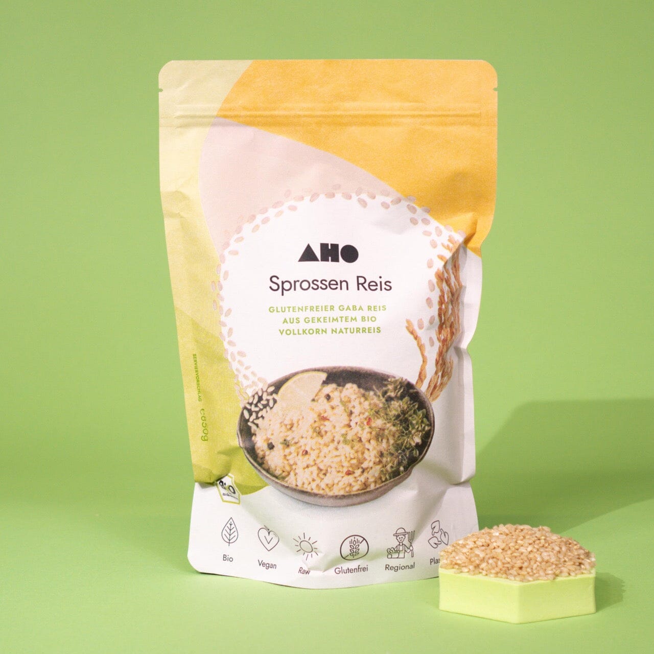 Reis Roh Nachhaltige Superfoods aus Sprossen | Gekeimt, Roh...