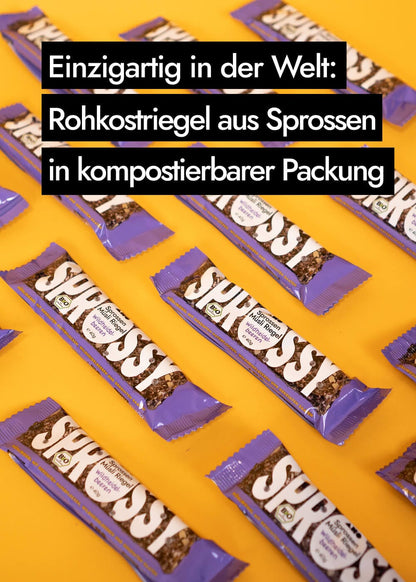 AHO SPROSSY Sprossen Müsliriegel Getreide AHO.BIO GmbH 