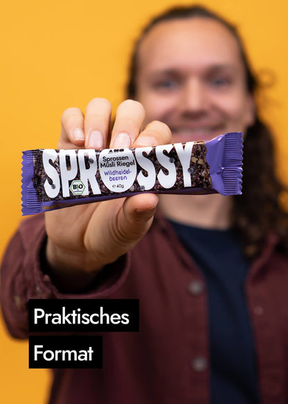 AHO SPROSSY Sprossen Müsliriegel Getreide AHO.BIO GmbH 