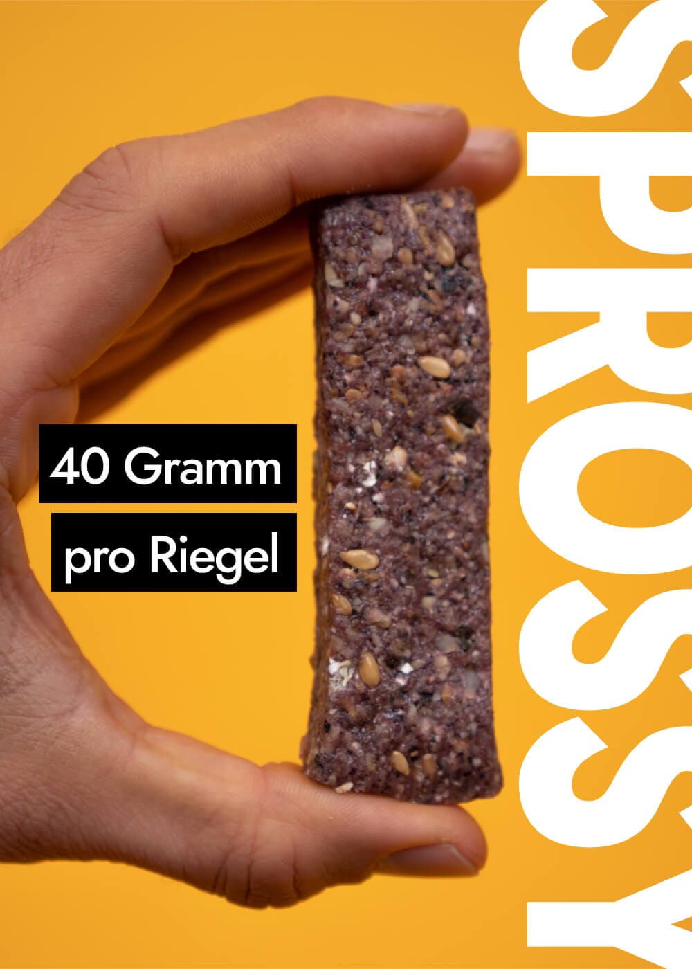 AHO SPROSSY Sprossen Müsliriegel Getreide AHO.BIO GmbH 