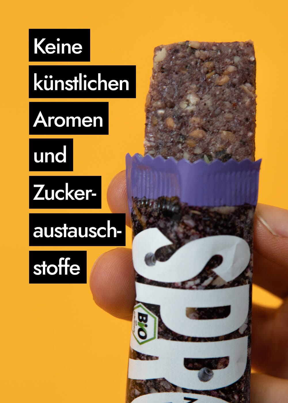 AHO SPROSSY Sprossen Müsliriegel Getreide AHO.BIO GmbH 