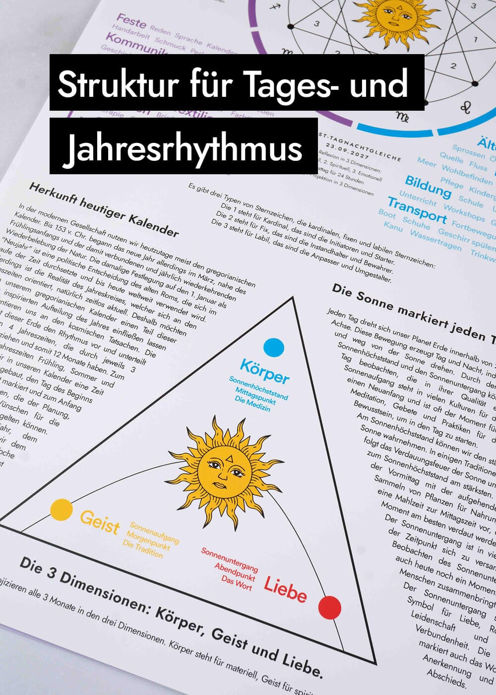 AHO Kalender 2027 Printmedien AHO.BIO GmbH 
