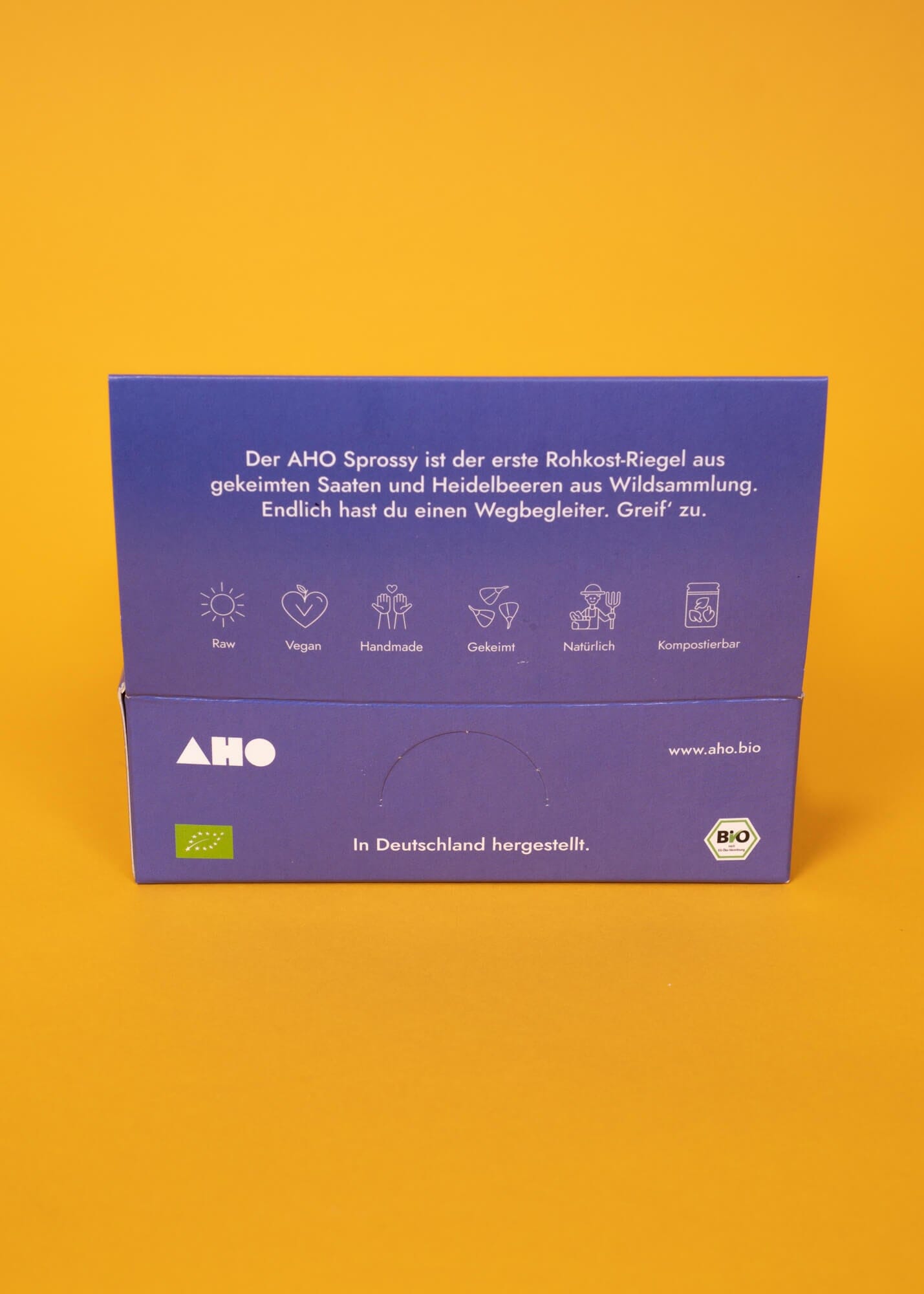 AHO Sprossy Müsliriegel Getreide AHO.BIO GmbH 