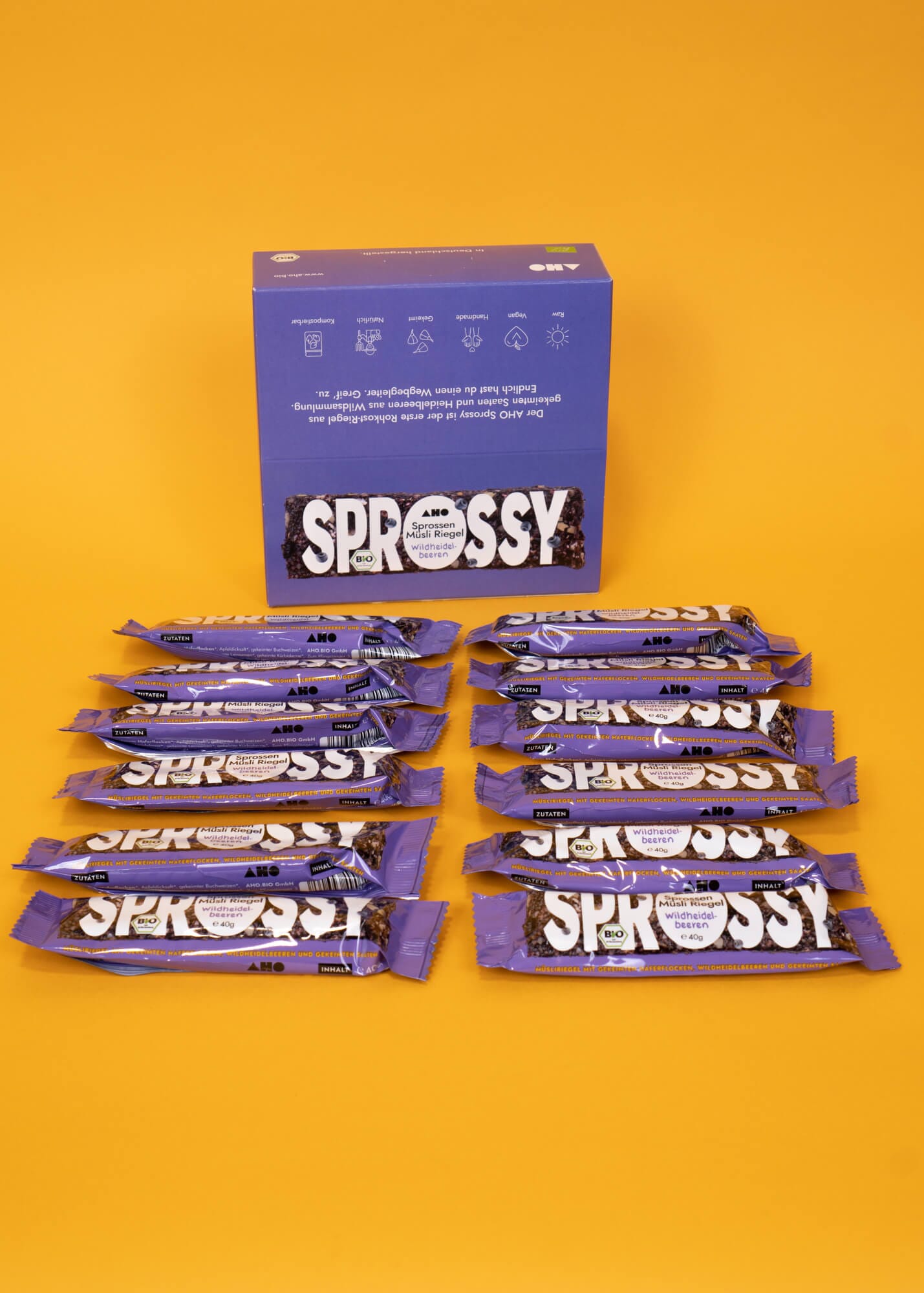 AHO Sprossy Müsliriegel Getreide AHO.BIO GmbH 