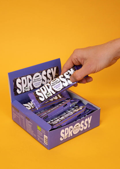 AHO Sprossy Müsliriegel Getreide AHO.BIO GmbH 12er Box (12 x 40g Riegel) 