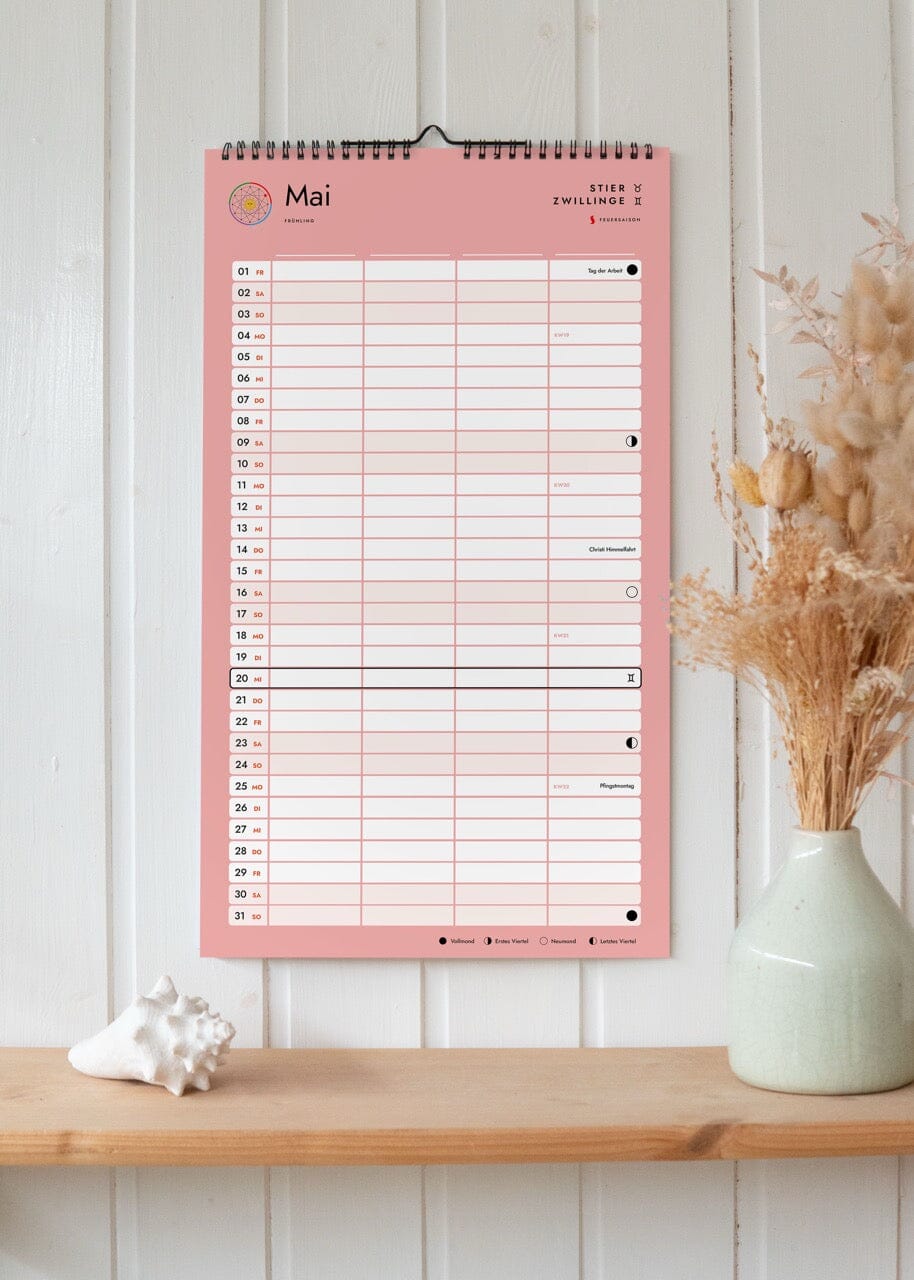 AHO Kalender 2026 Printmedien AHO.BIO GmbH 