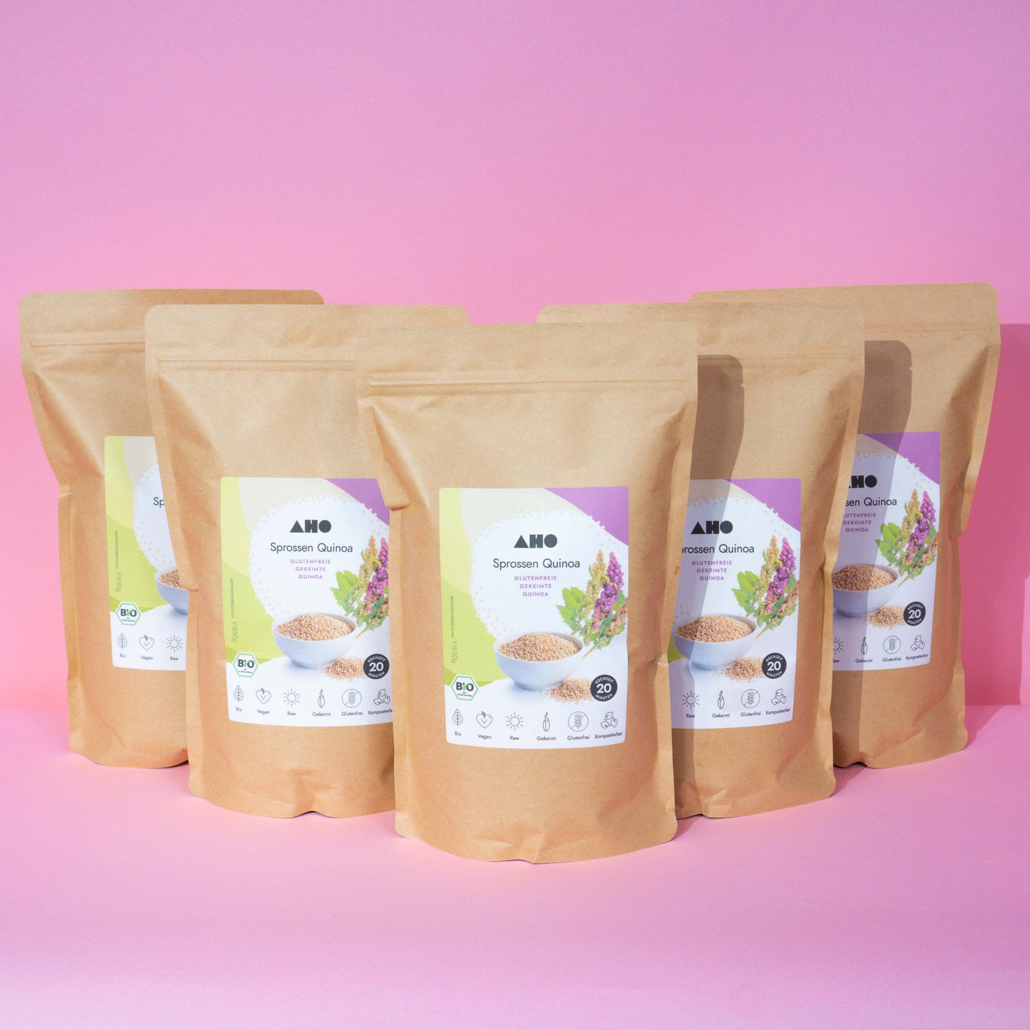 AHO Sprossen Quinoa Getreide AHO.BIO GmbH 4,25kg Vorrat 