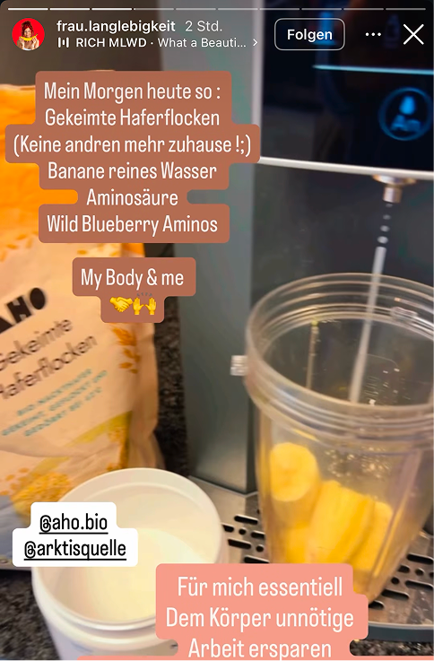 UGC AHO Amino frau.langlebigkeit