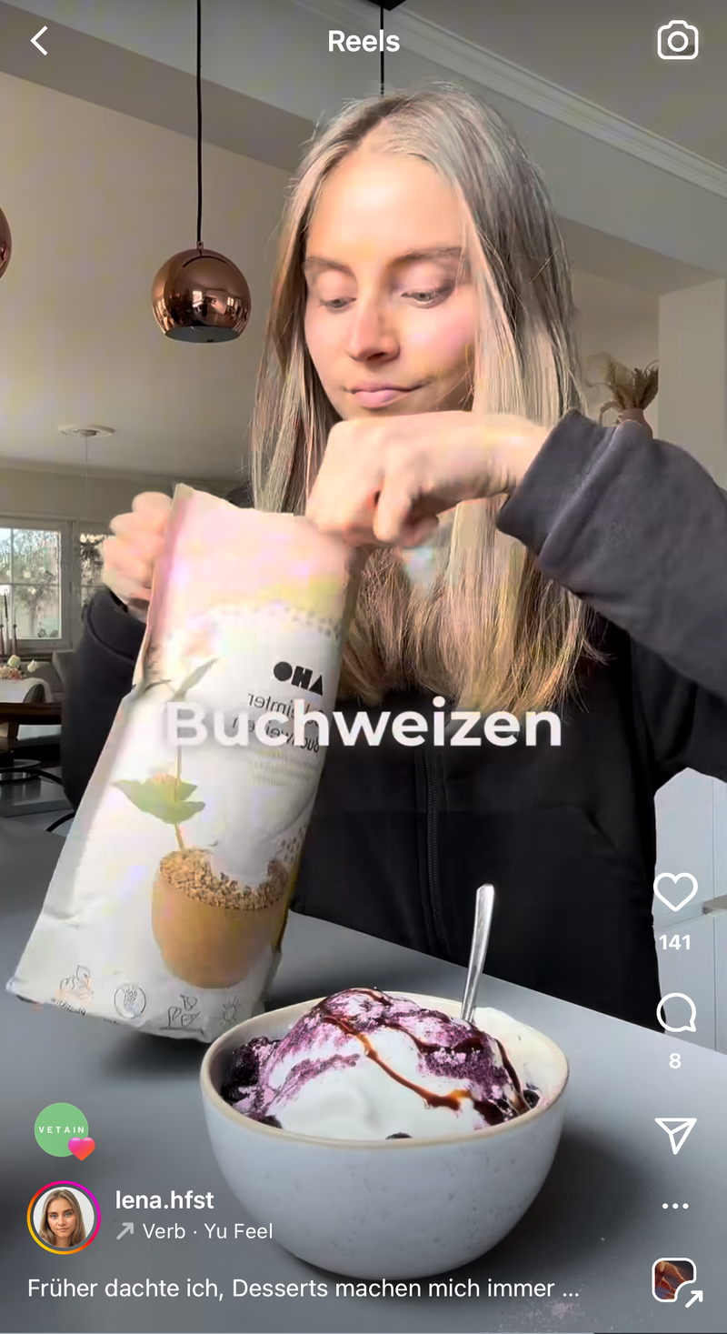 UGC AHO Buchweizen Desserts