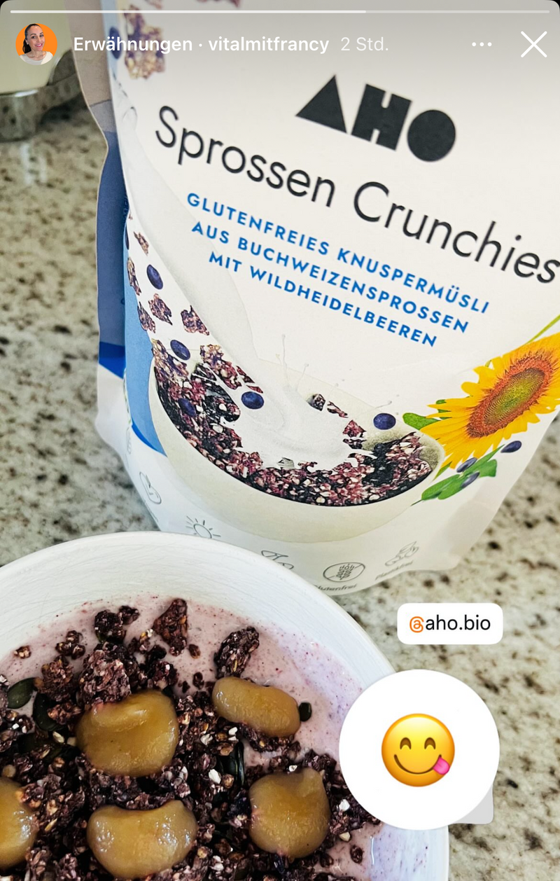 UGC AHO Crunchies Apfelmus